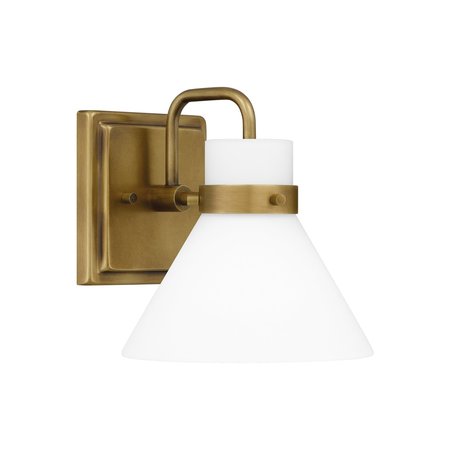 QUOIZEL Regency 1-Light Weathered Brass Wall Sconce RGN8607WS